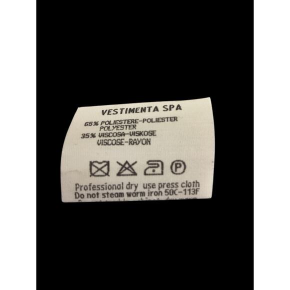 VTG Giorgio Armani Womens Blazer S. S Sequin Ivory Light Snap Buttons Beautiful - Picture 6 of 6